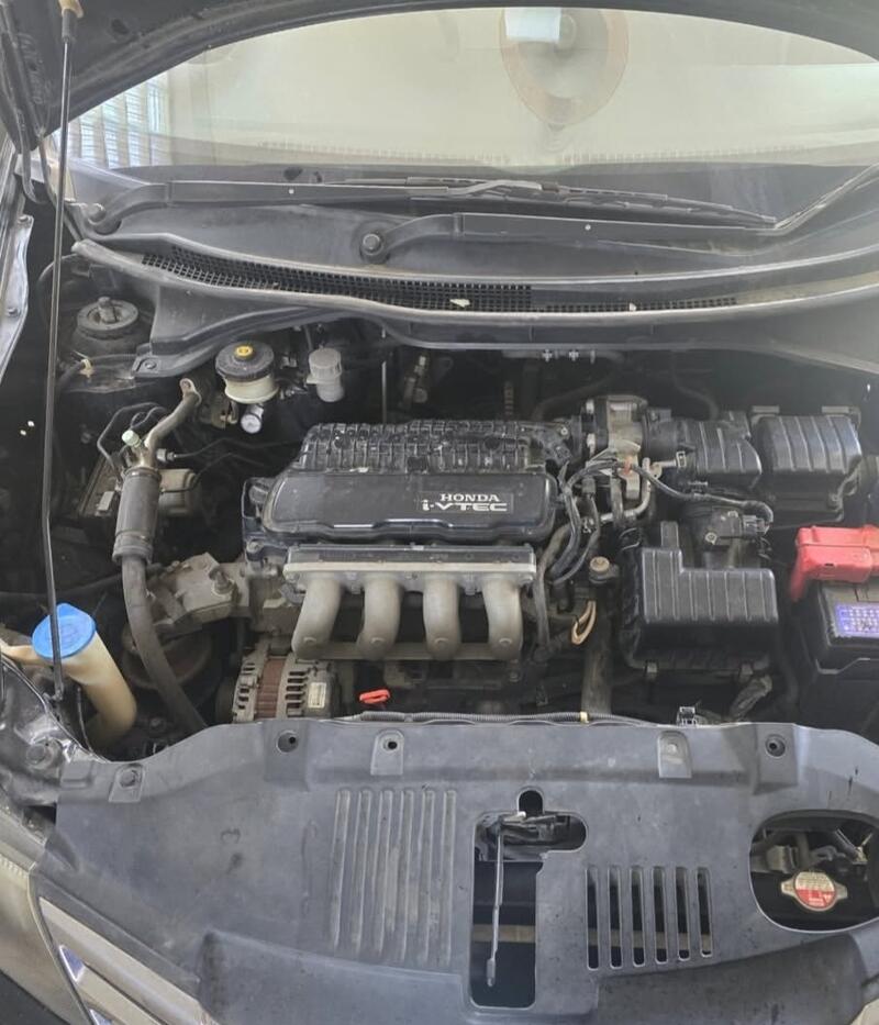 Engine steam clean