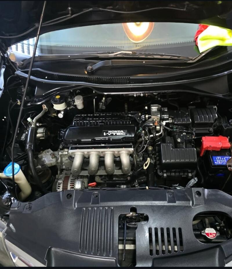 Engine after wash